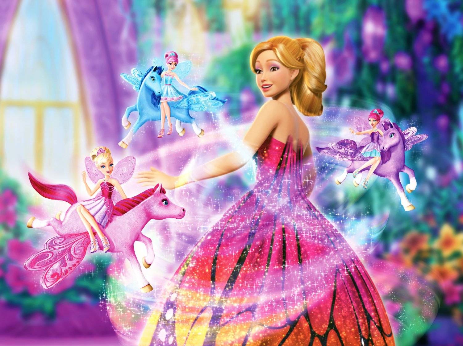 Barbie: Mariposa and the Fairy Princess Wallpaper 2 - ♥Barbie