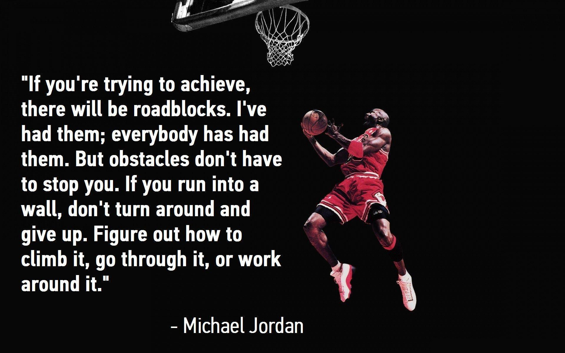 Michael Jordan Quote Wallpapers Wallpaper Cave