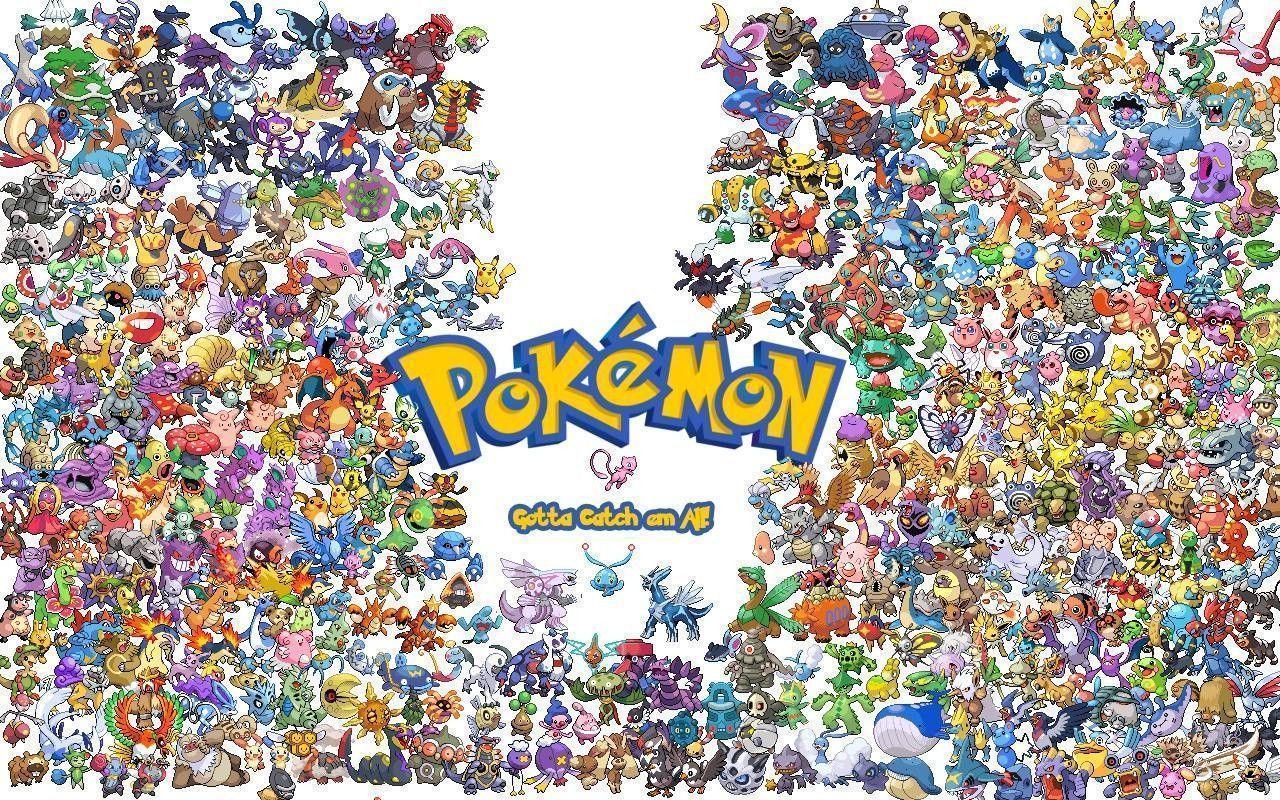 Pokemon Wallpaper All Characters