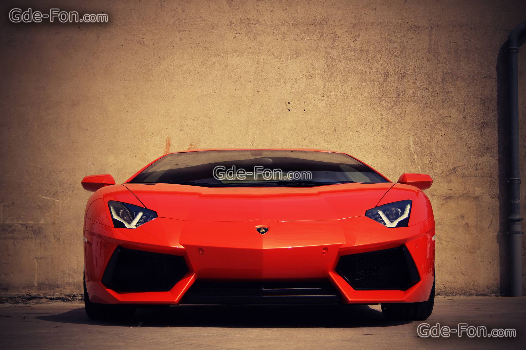 Download wallpaper Lamborghini, Lamborghini, aventador, red free