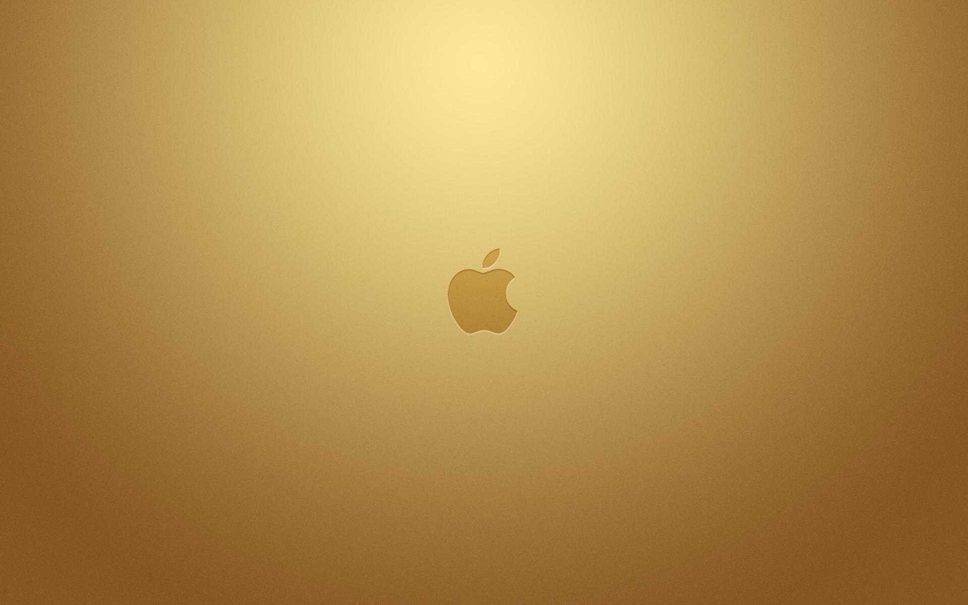 Stunning Gold Wallpaper For Mac Apple.Inc Desktop Wide