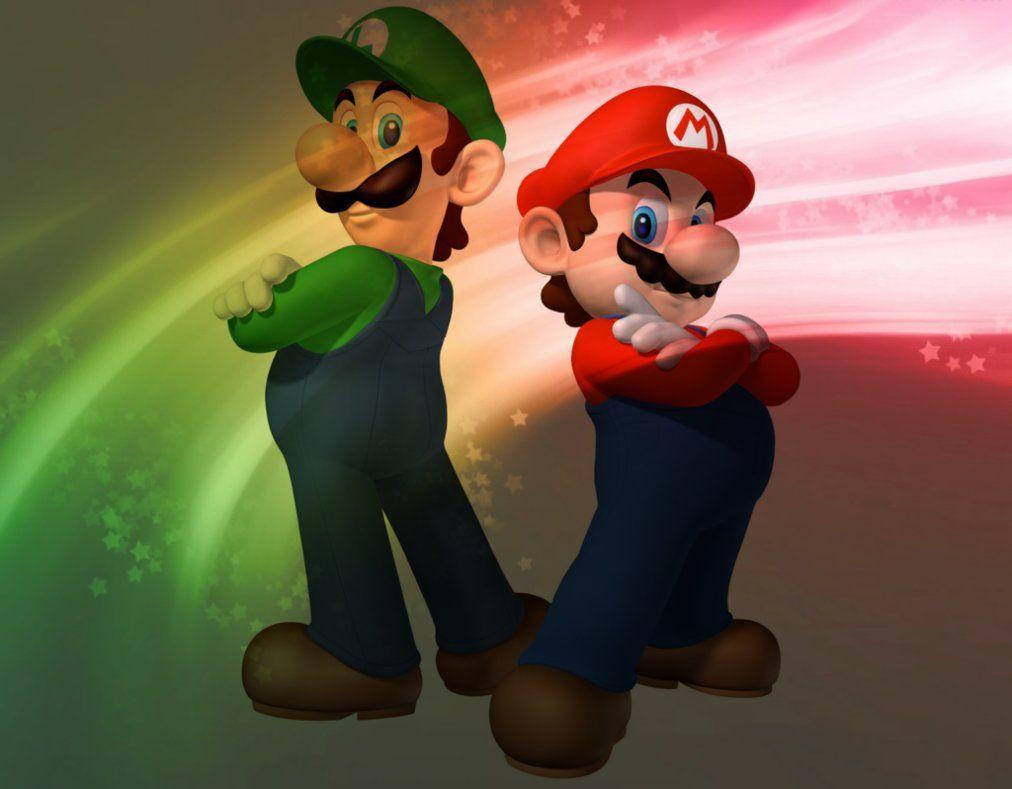 Mario and luigi wallpapers by darknes2012.