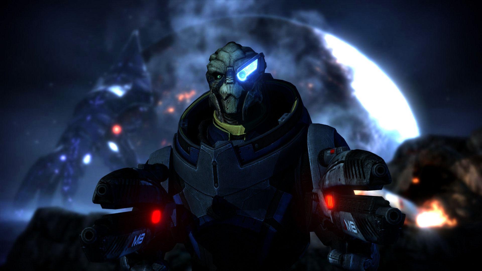 Garrus on Menae wallpaper