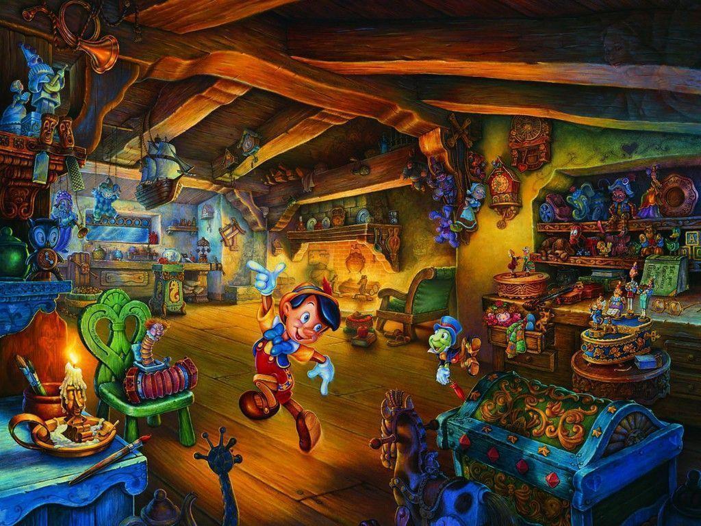 Pinocchio Widescreen HD For Desktop