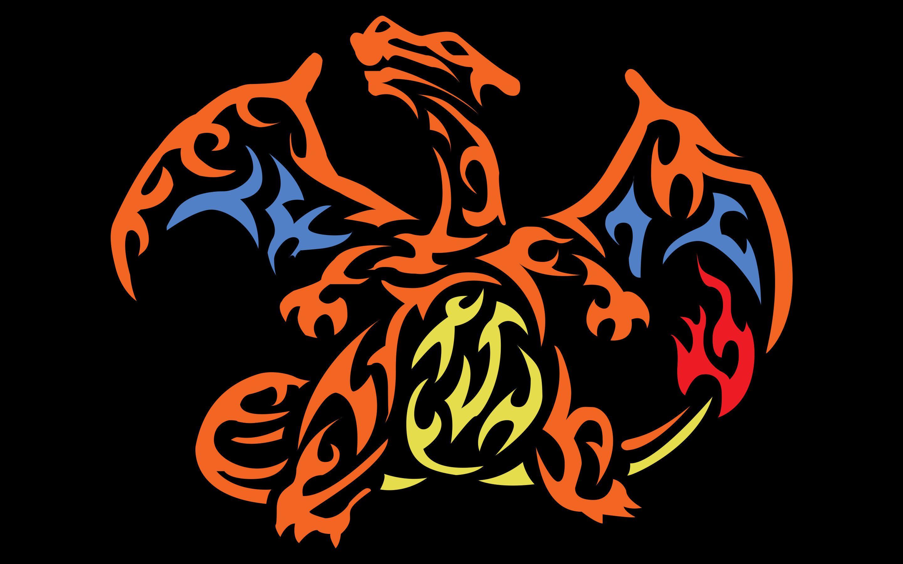 Charizard Vector Wallpaper [2880x1800]