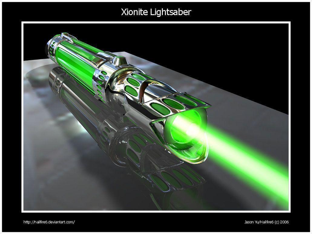 Xionite Lightsaber by Hailfire6