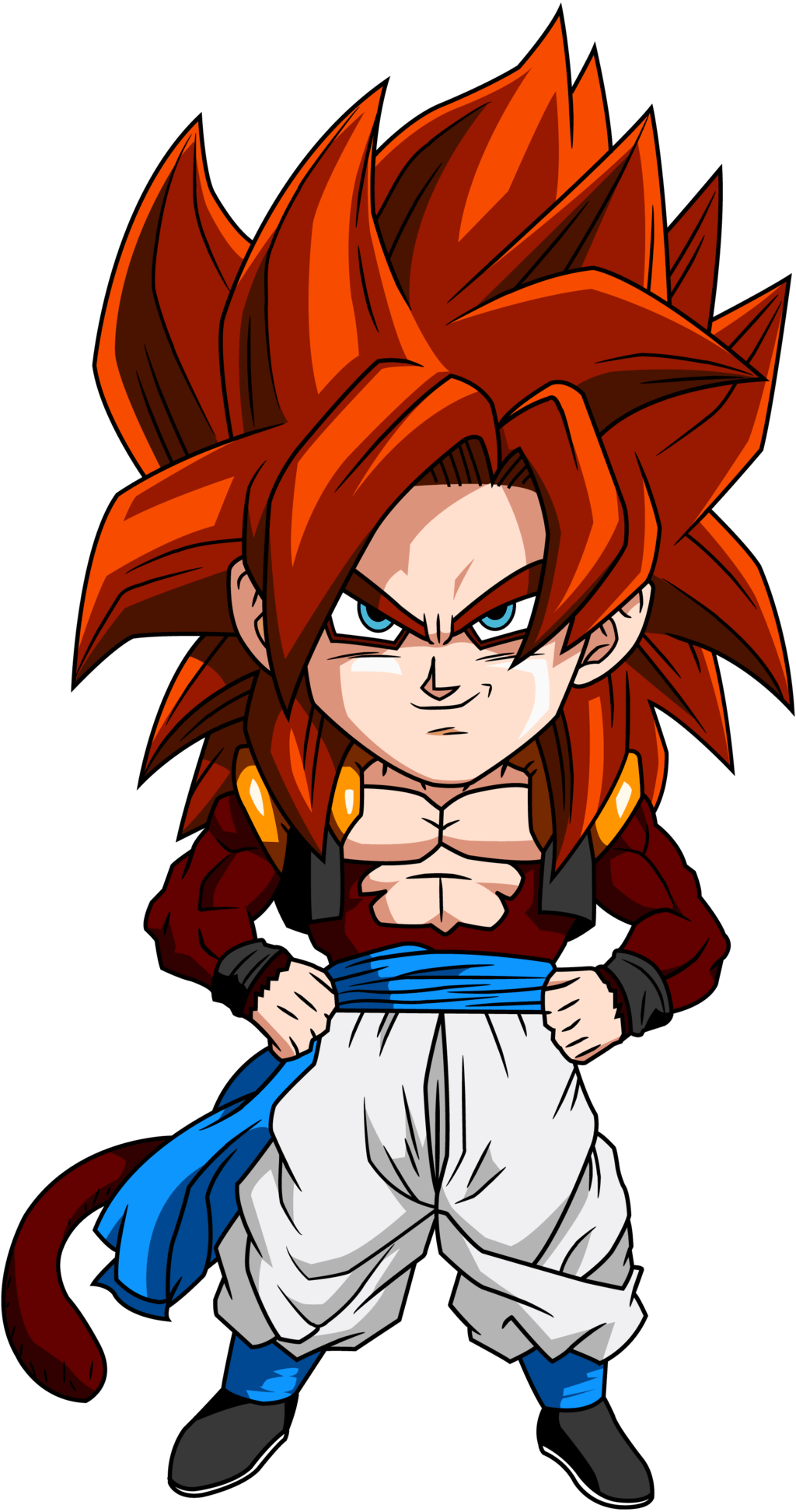 Gogeta ssj4 chibi