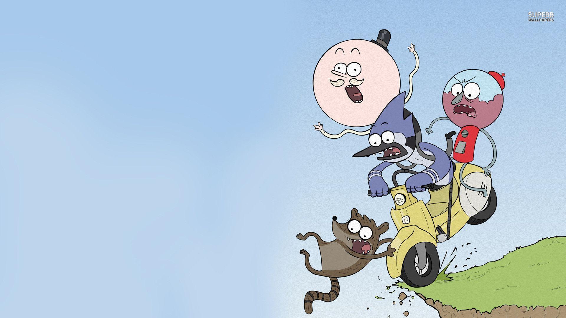 Mordecai and Rigby / Fan art / Regular Show / Apenas um Show