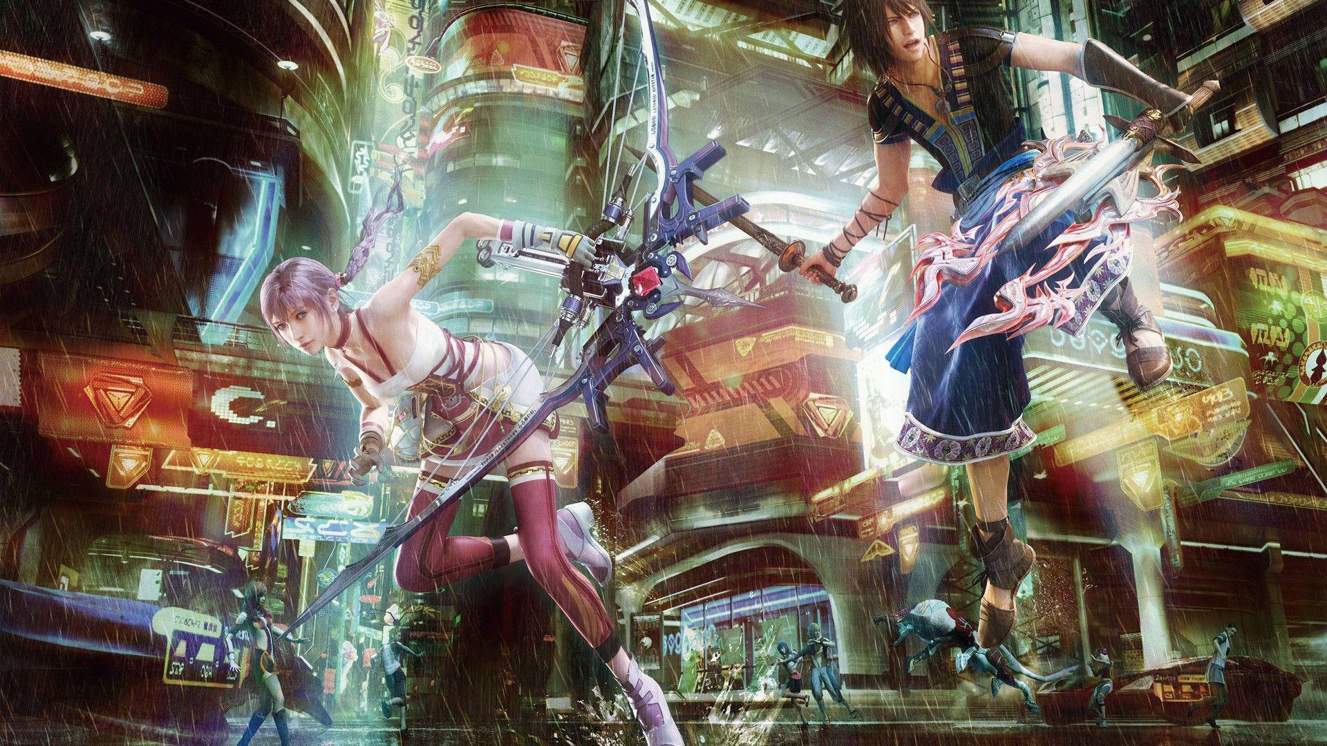 Final Fantasy XIII 2 Wallpaper, HD Background. HD Desktop Wallpaper