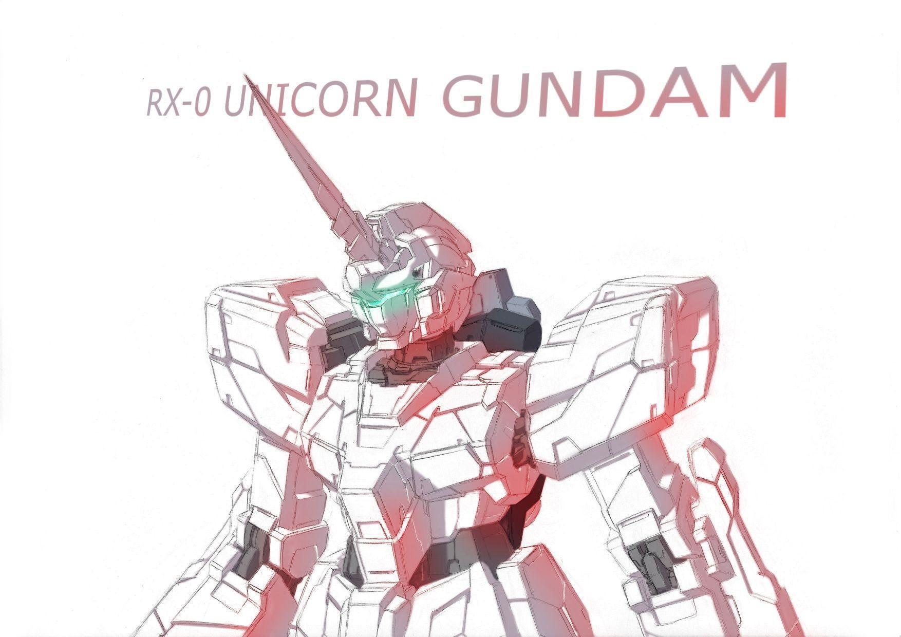 Download Gundam Unicorn Wallpaper 1754x1240