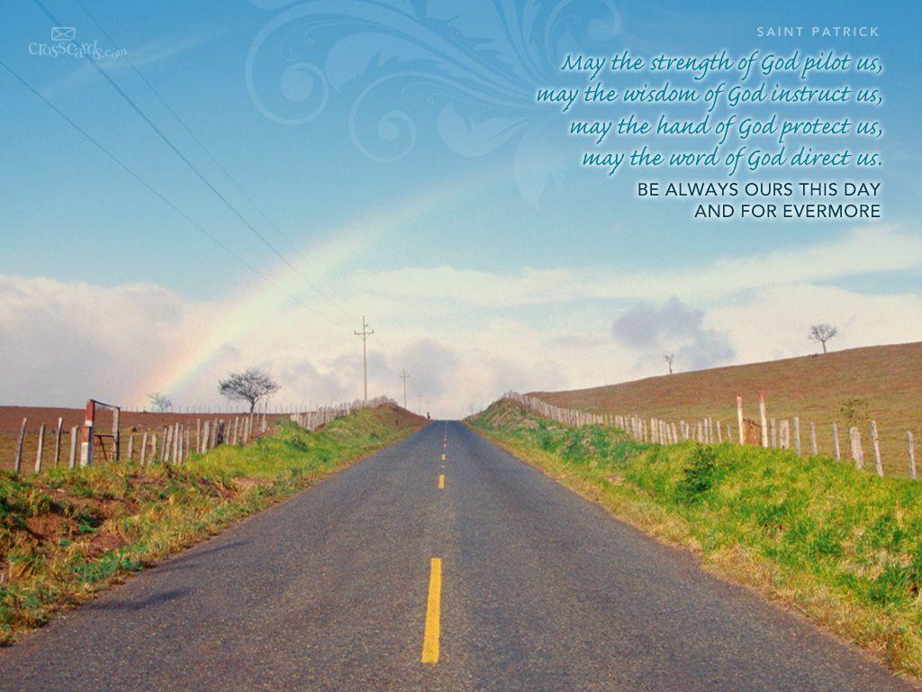 Saint Patrick Quote Desktop Wallpaper