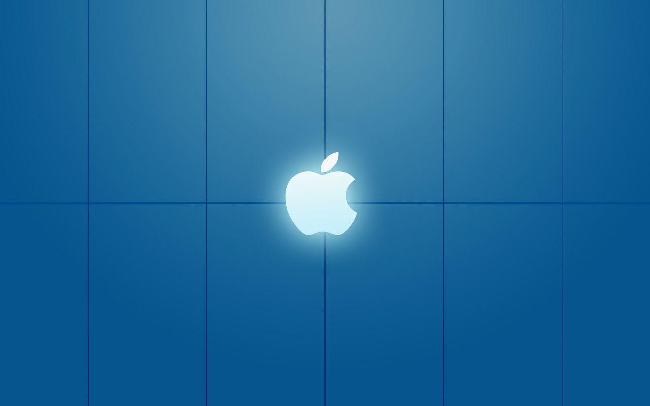 Moonlit Apple Store desktop PC and Mac wallpaper
