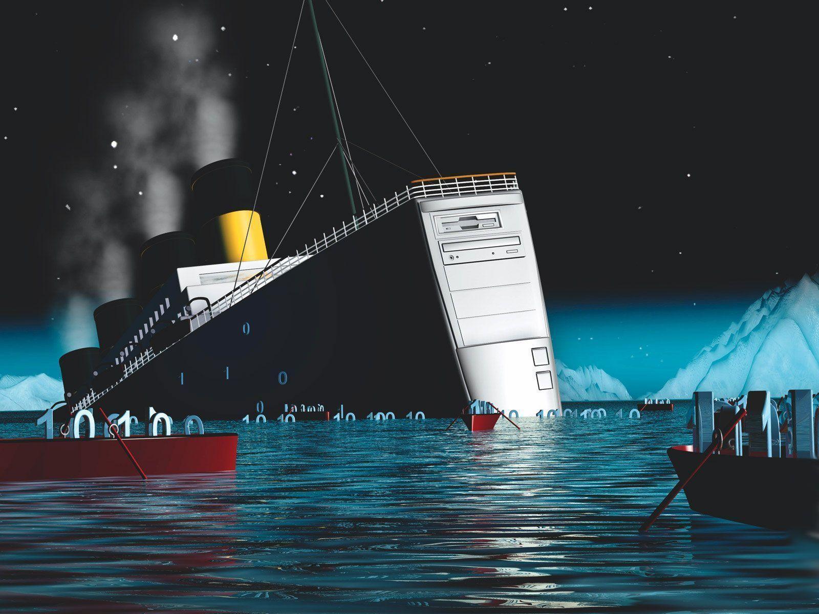 Desktop Wallpaper · Gallery · Humor · Titanic Vista. Free