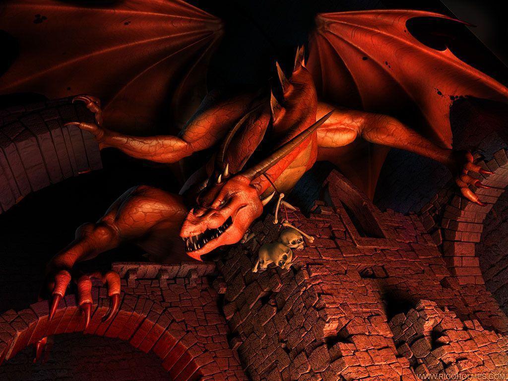Dragons Fiery Wallpaper and Picture Items