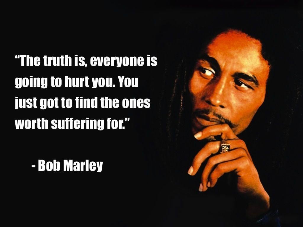 Bob Marley Quotes Wallpapers Wallpaper Cave