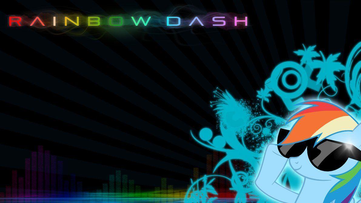 Rainbow dash background