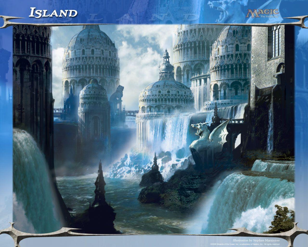 Wallpaper of the Week: Island, Daily MTG, Magic: The Gathering