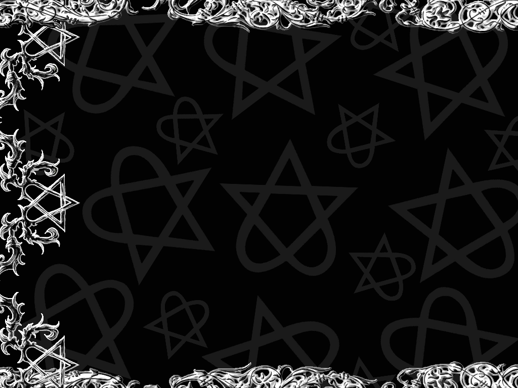 Grey Heartagram Wallpaper and Picture Items