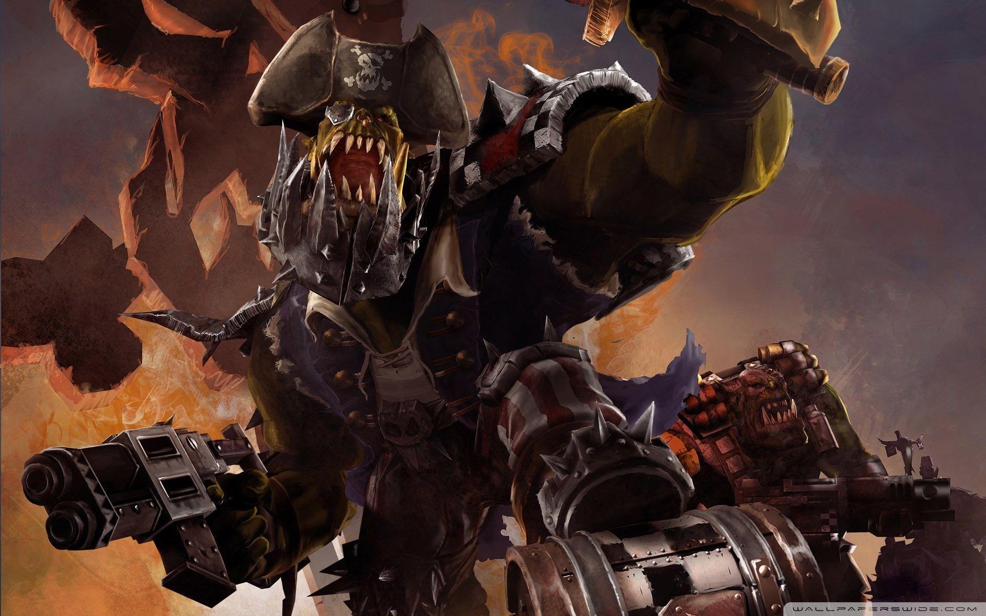image For > Warhammer 40k Orks Wallpaper
