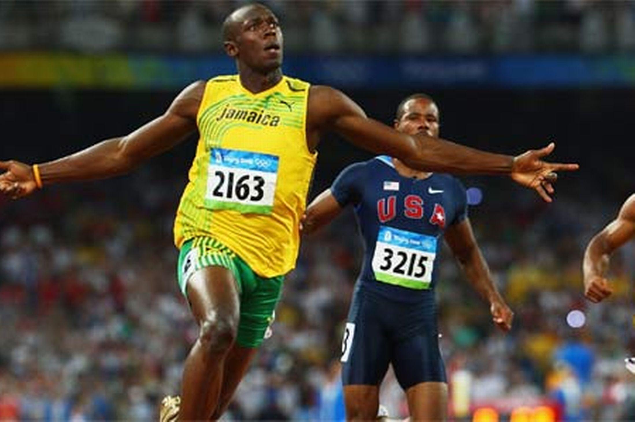 image For > Usain Bolt Training Session