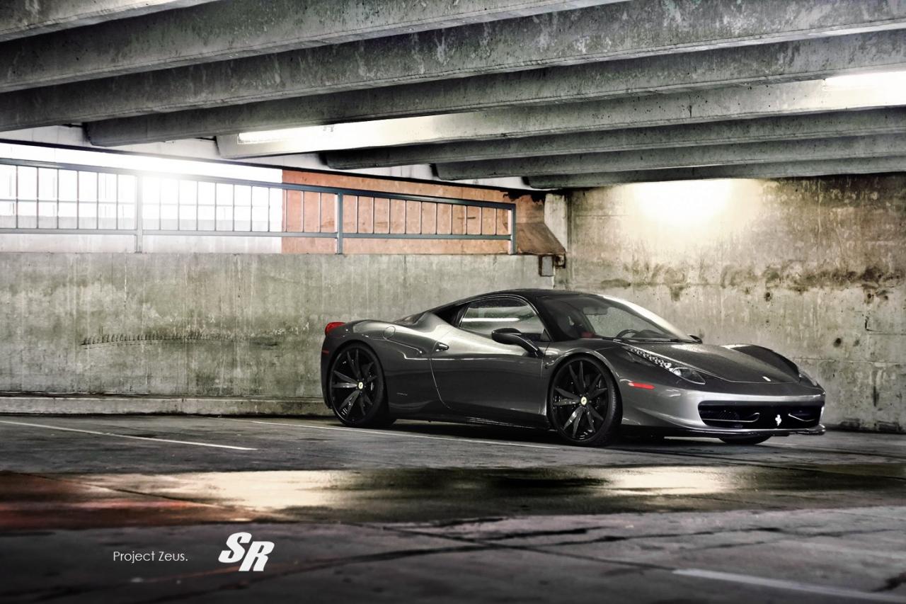 Ferrari 458 Italia Black Carbon Edition New HD Wallpaper