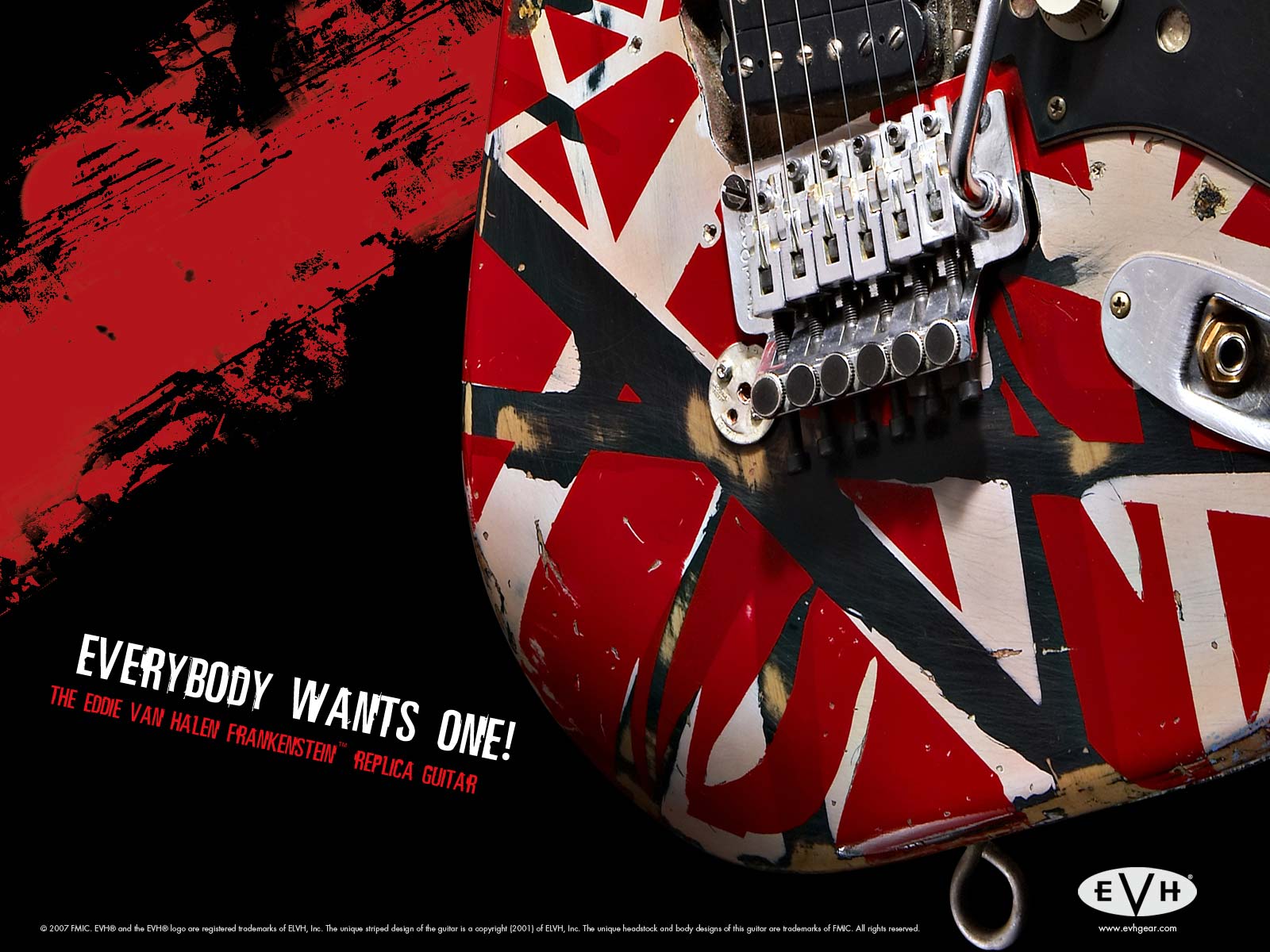 The Eddie Van Halen Frankenstein™ Replica Guitar