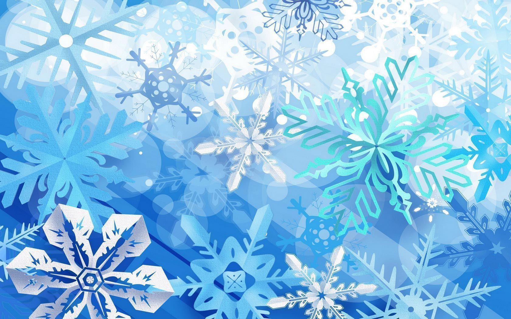Nature Snowflake HD Wallpaper