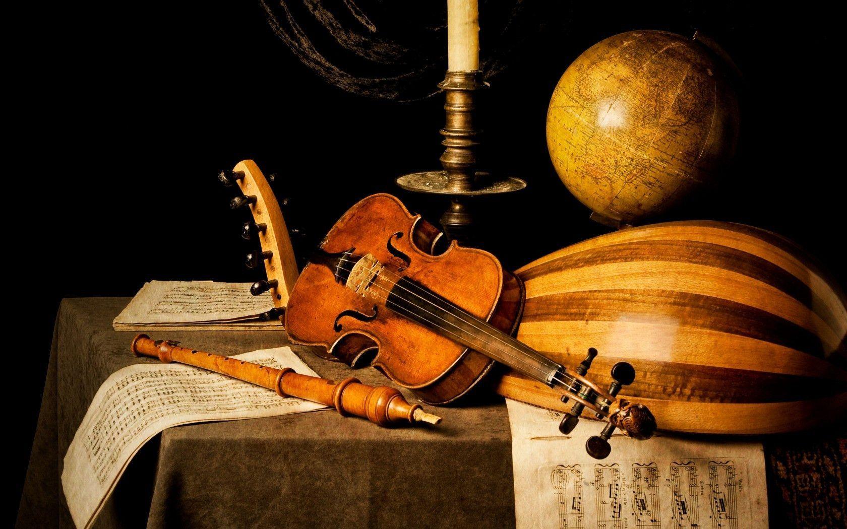 Pix For > Music Instruments Wallpaper