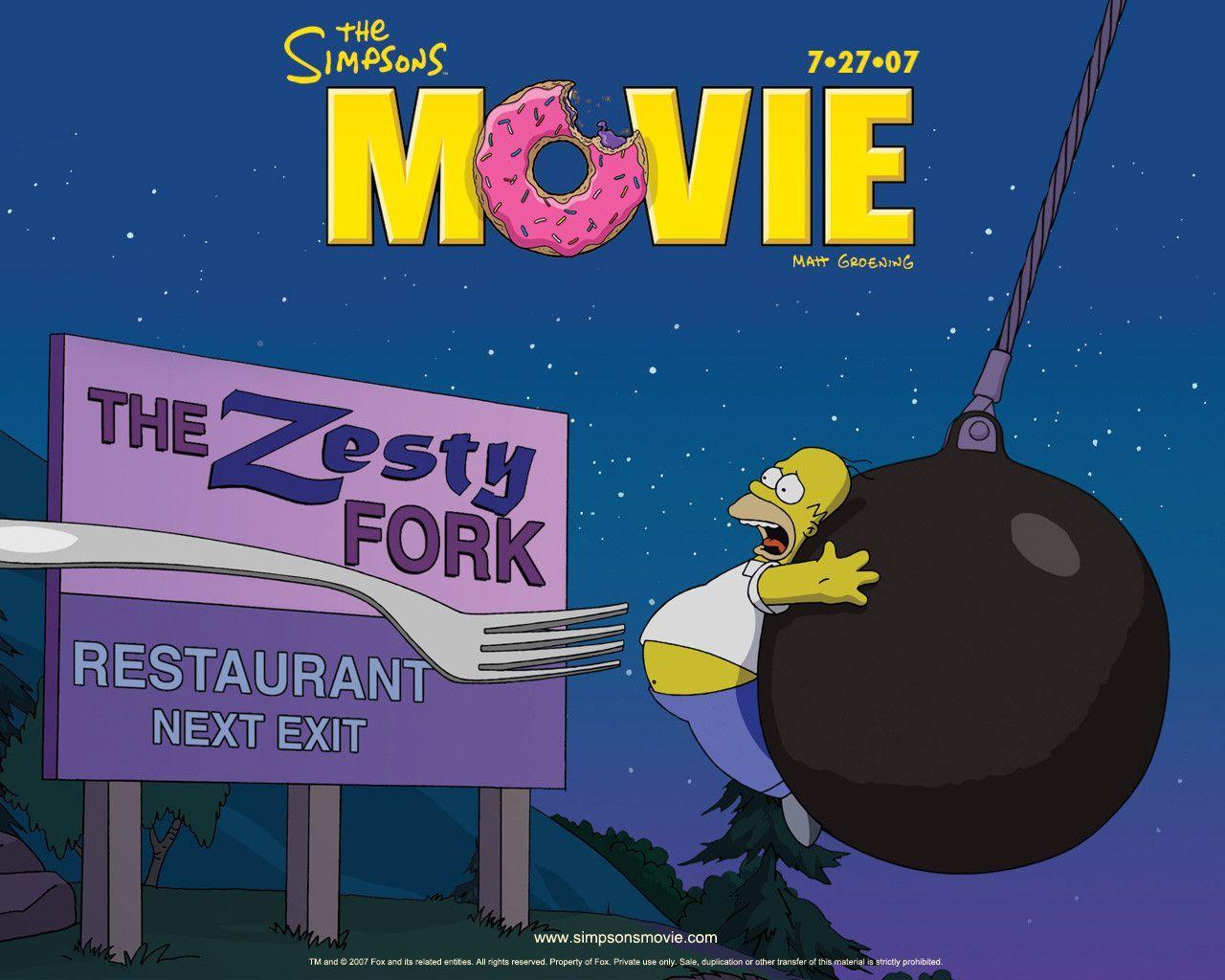 Simpsons Movie Wallpaper. coolstyle wallpaper
