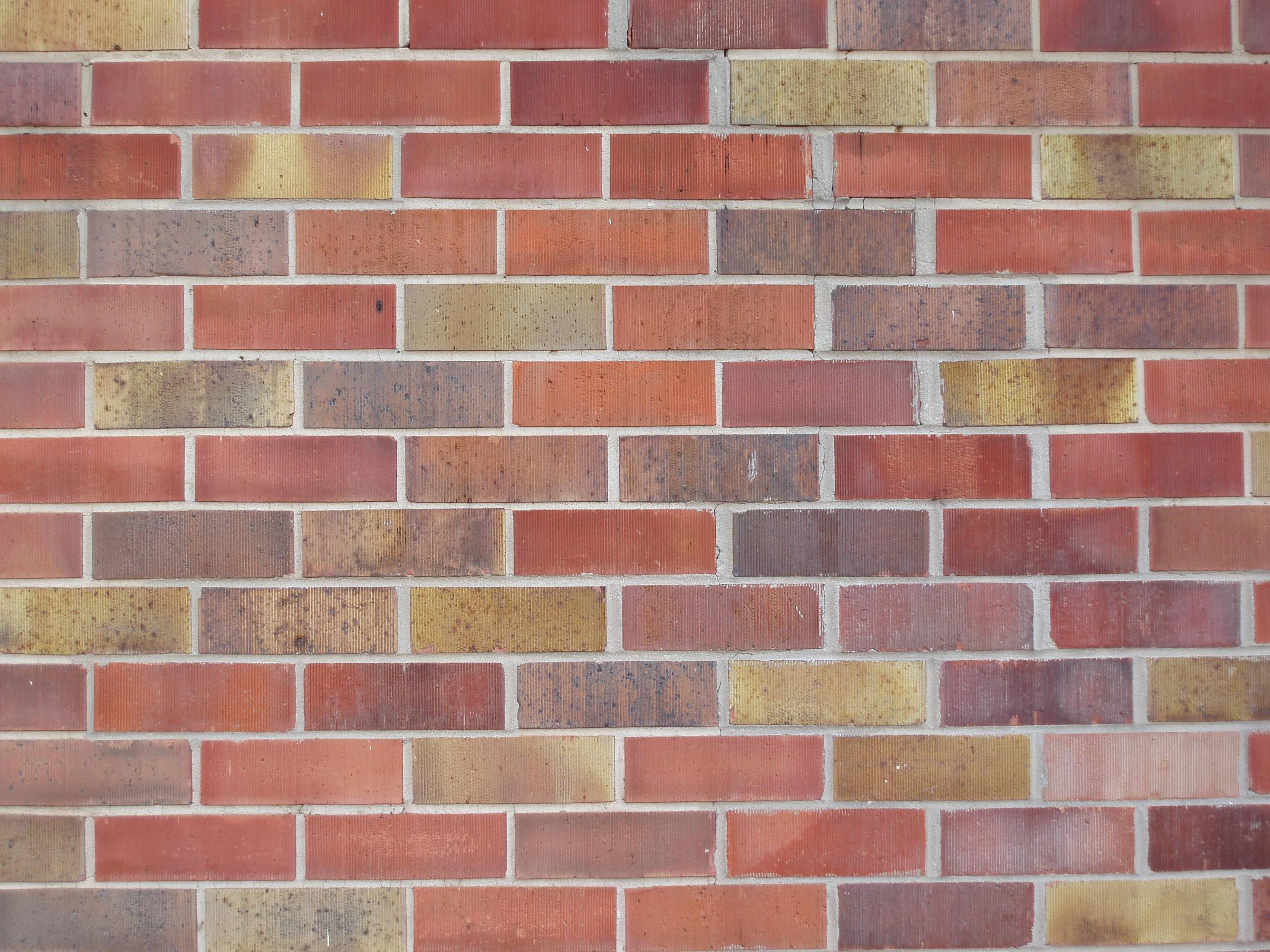 horizontal brick wall. Free background and textures. Cr103