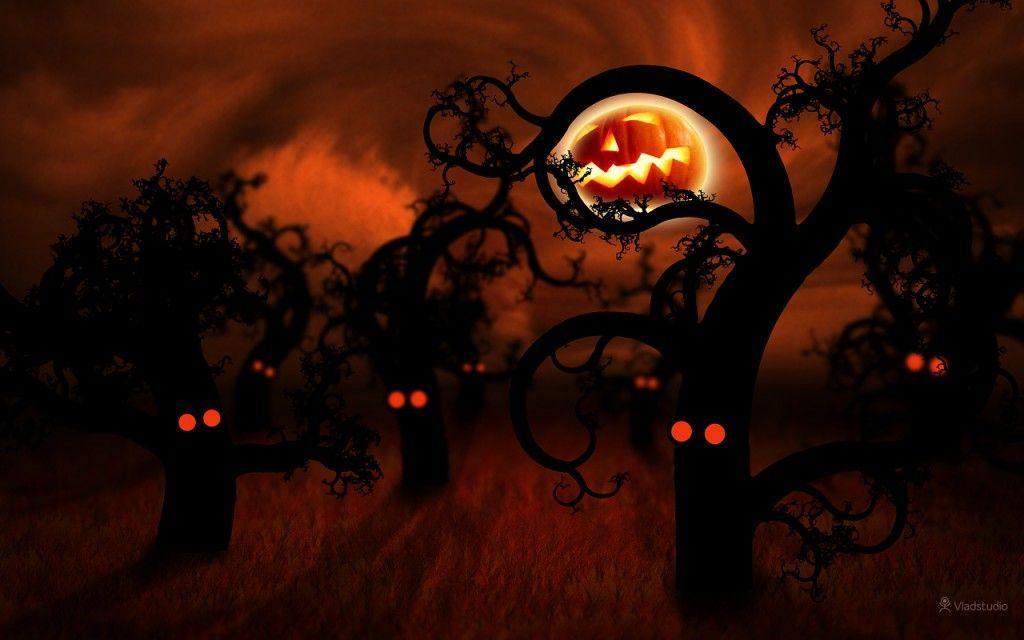 Spooky Halloween Desktop Wallpaper for 2014