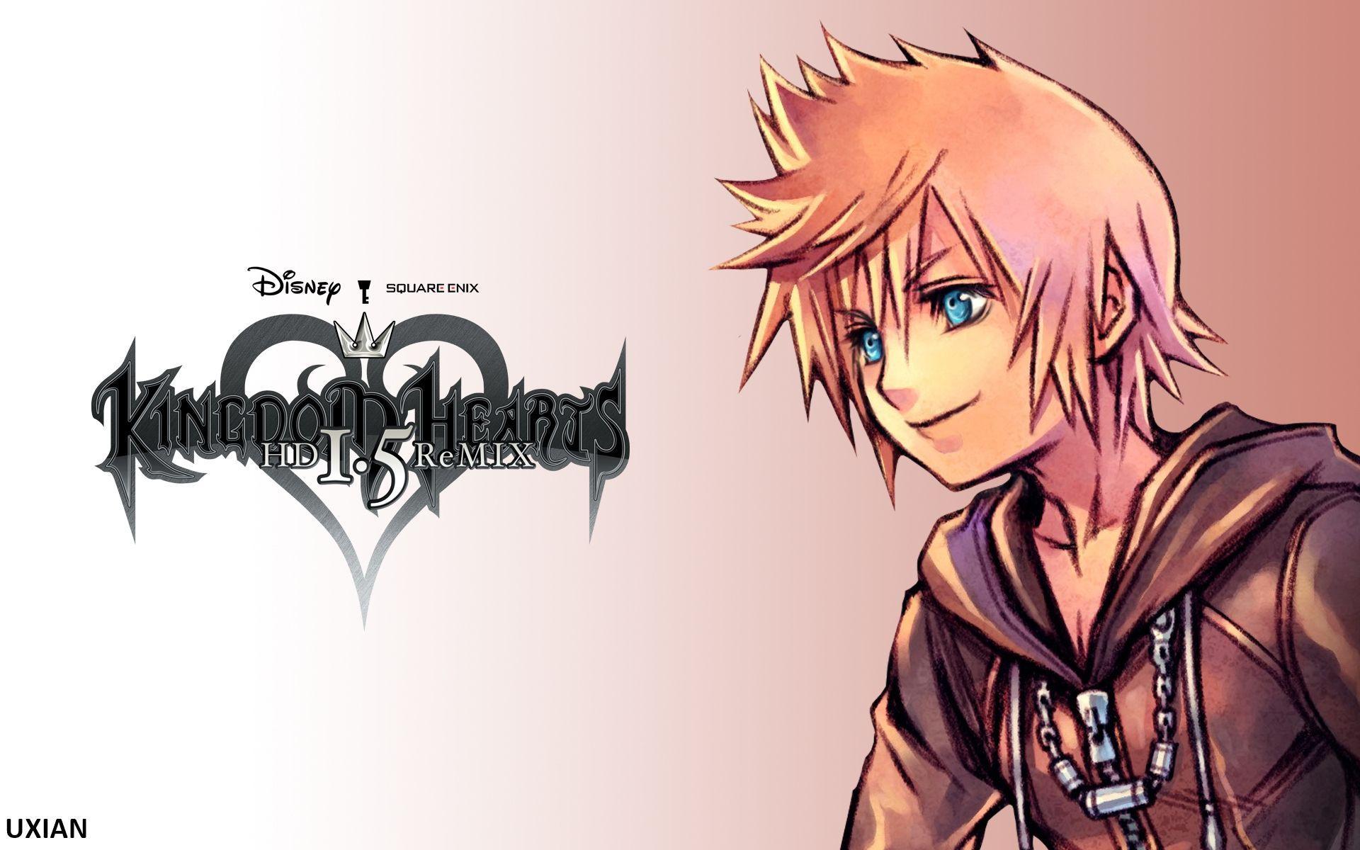 image For > Kingdom Hearts Roxas And Xion Wallpaper