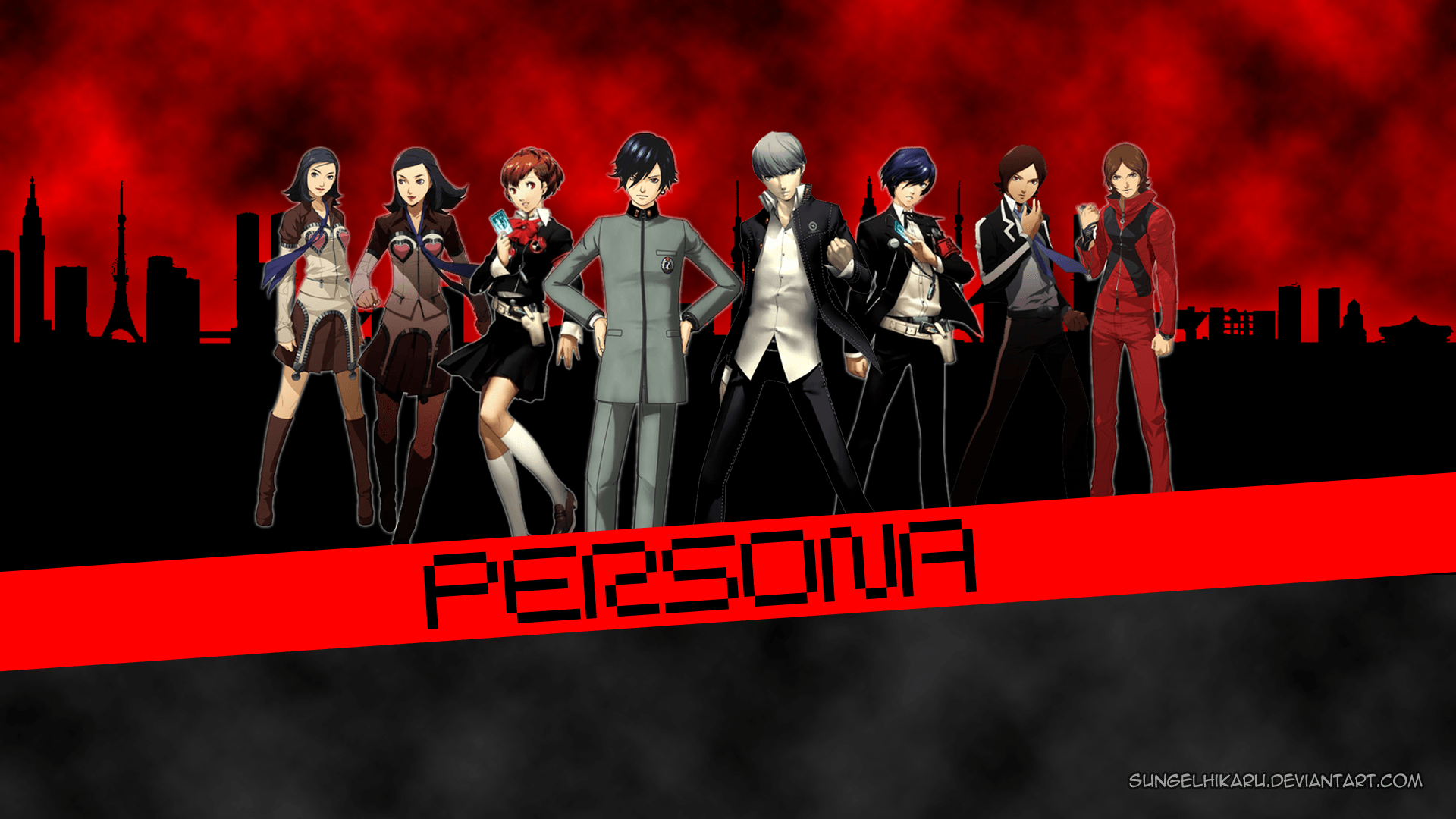 image For > Persona 1 Wallpaper