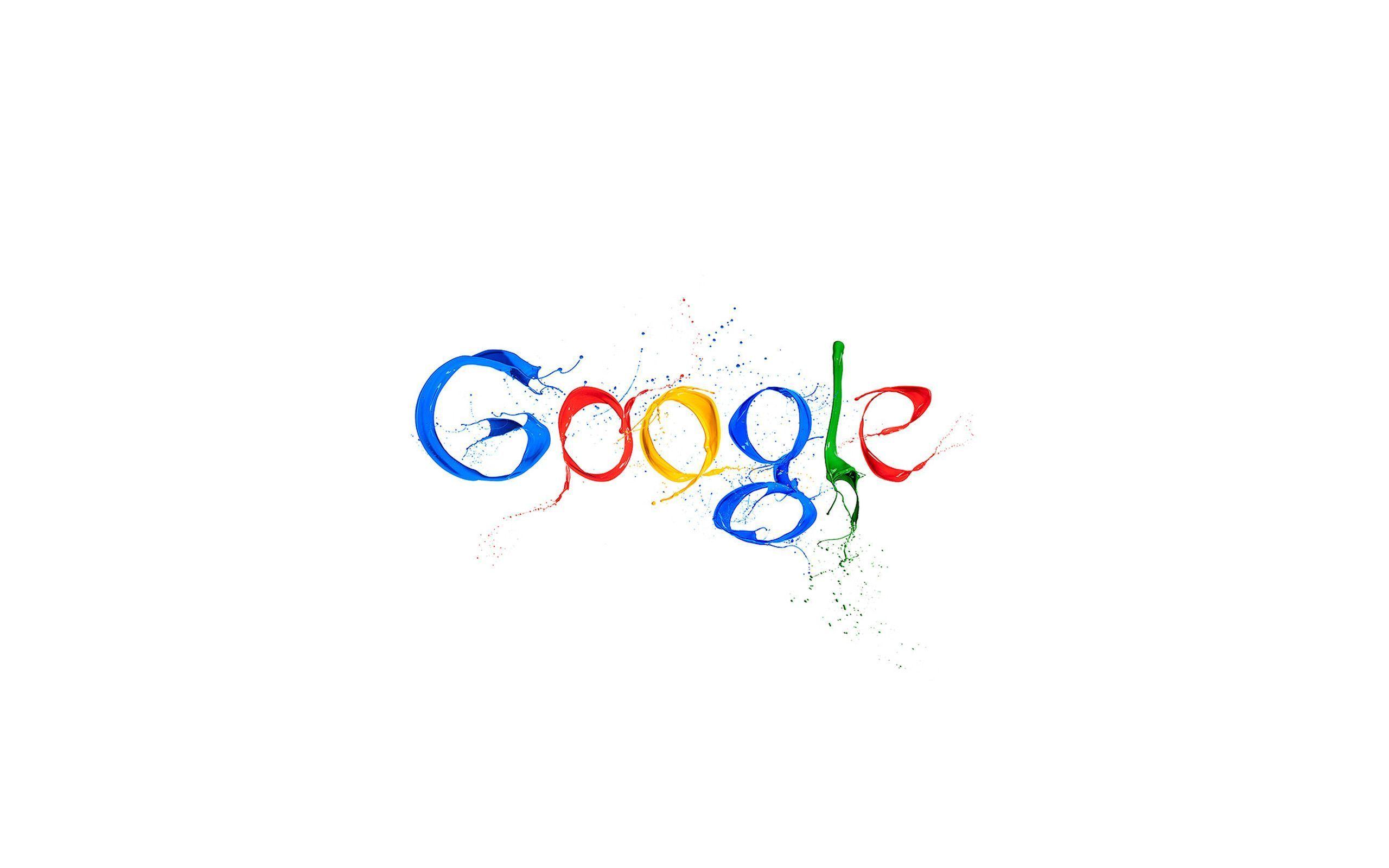 Google, Paint, White Background