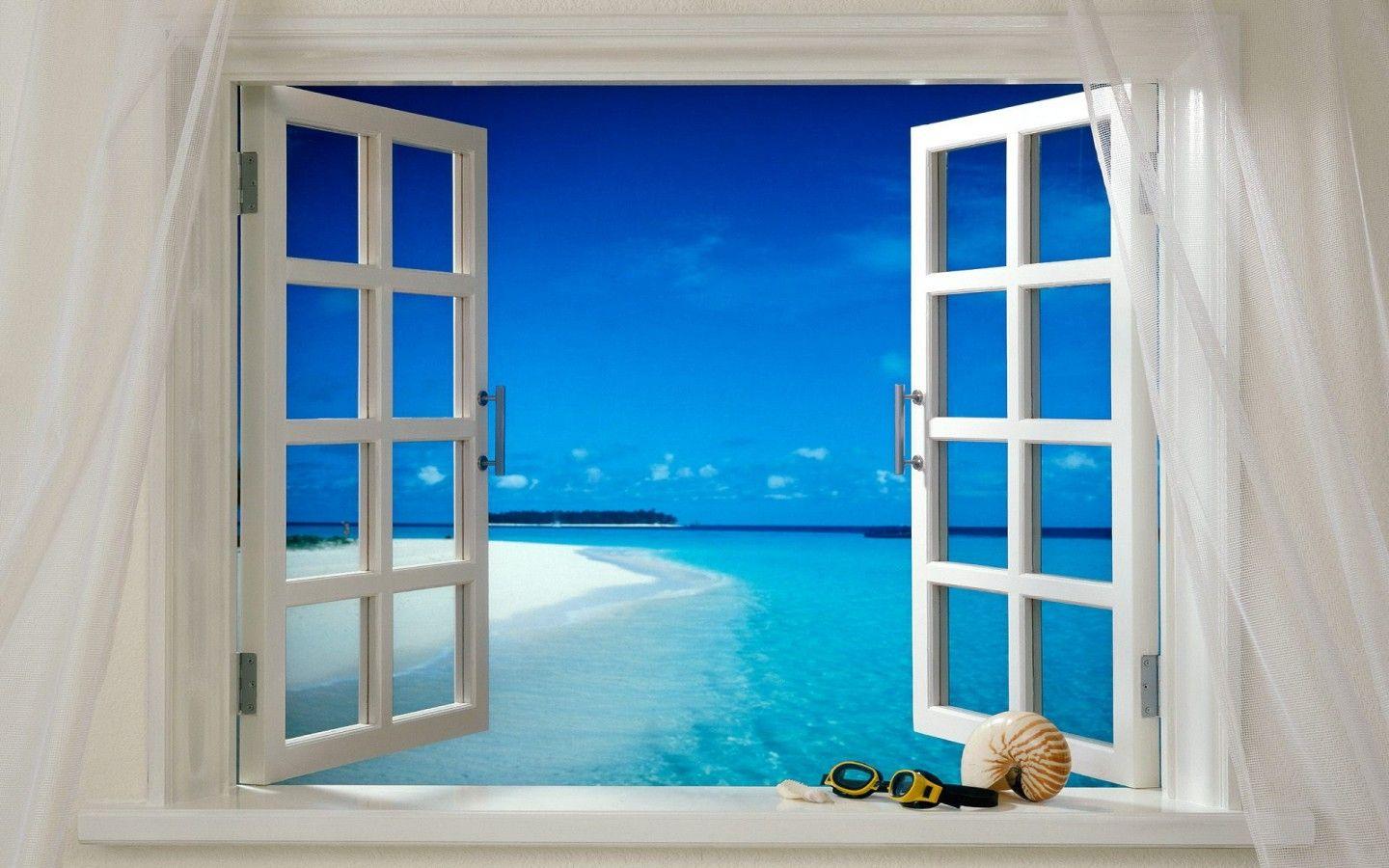 Cute Vista Summer Sea Beach Desktop Wallpaper 1440x900PX