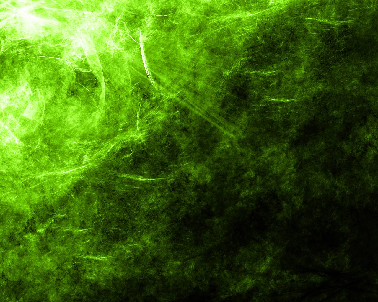 Neon Green Green Galaxy Wallpaper