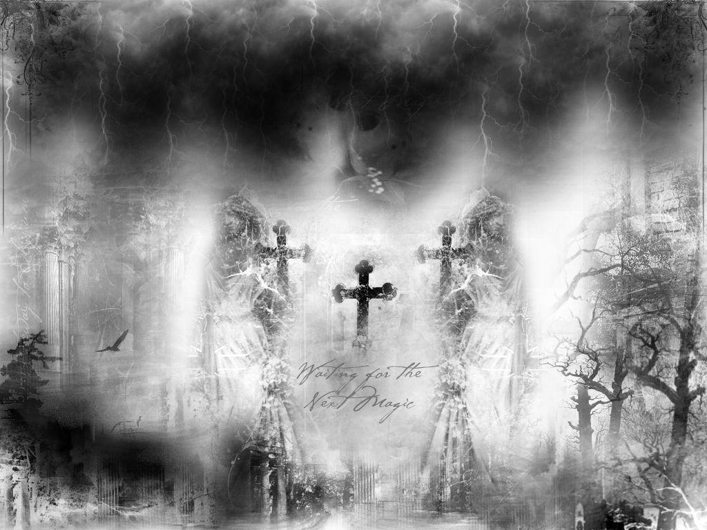 Gothic Cemetery Wallpaper Tattoo Picture