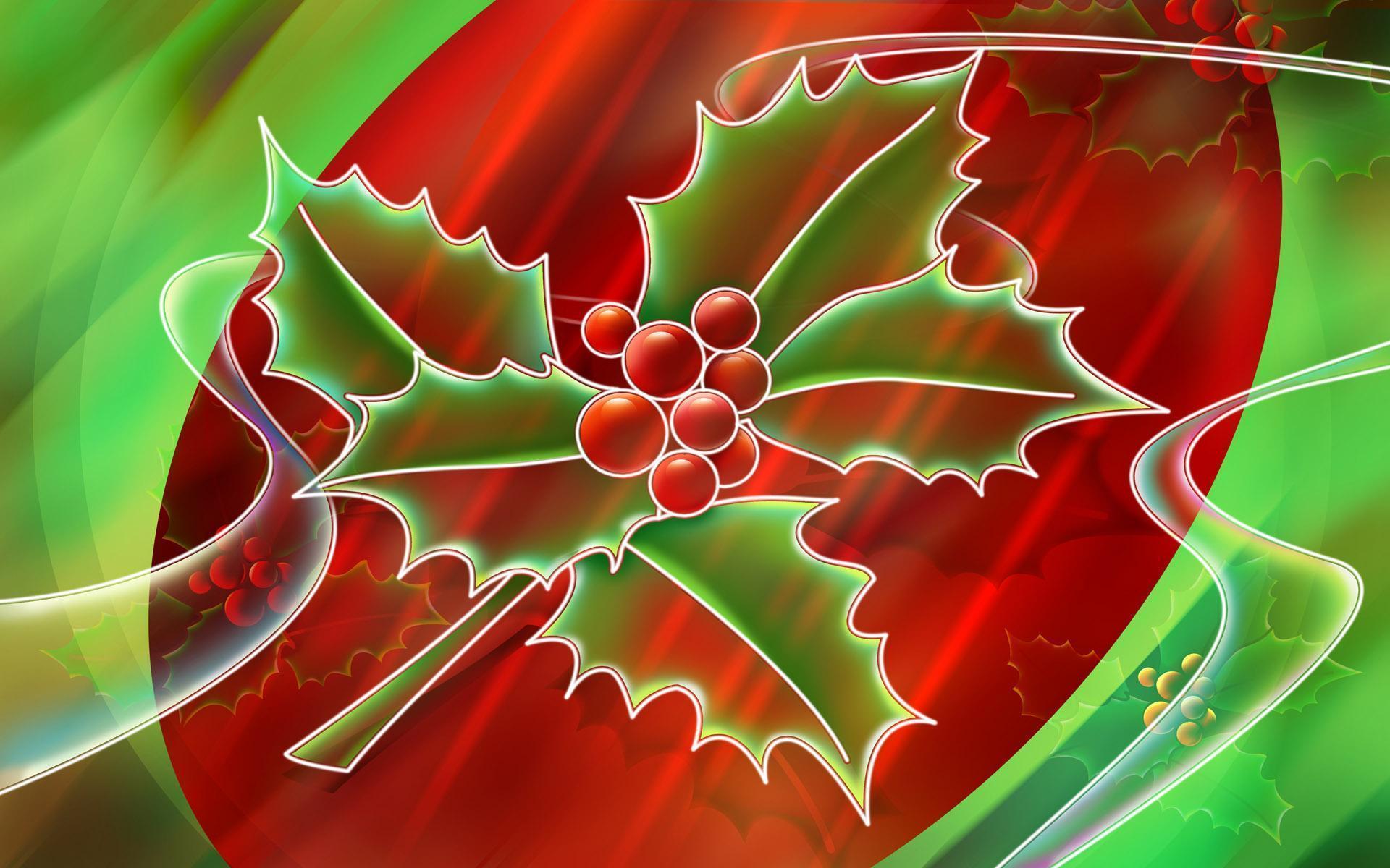 Christmas Mistletoe HD Wallpaper