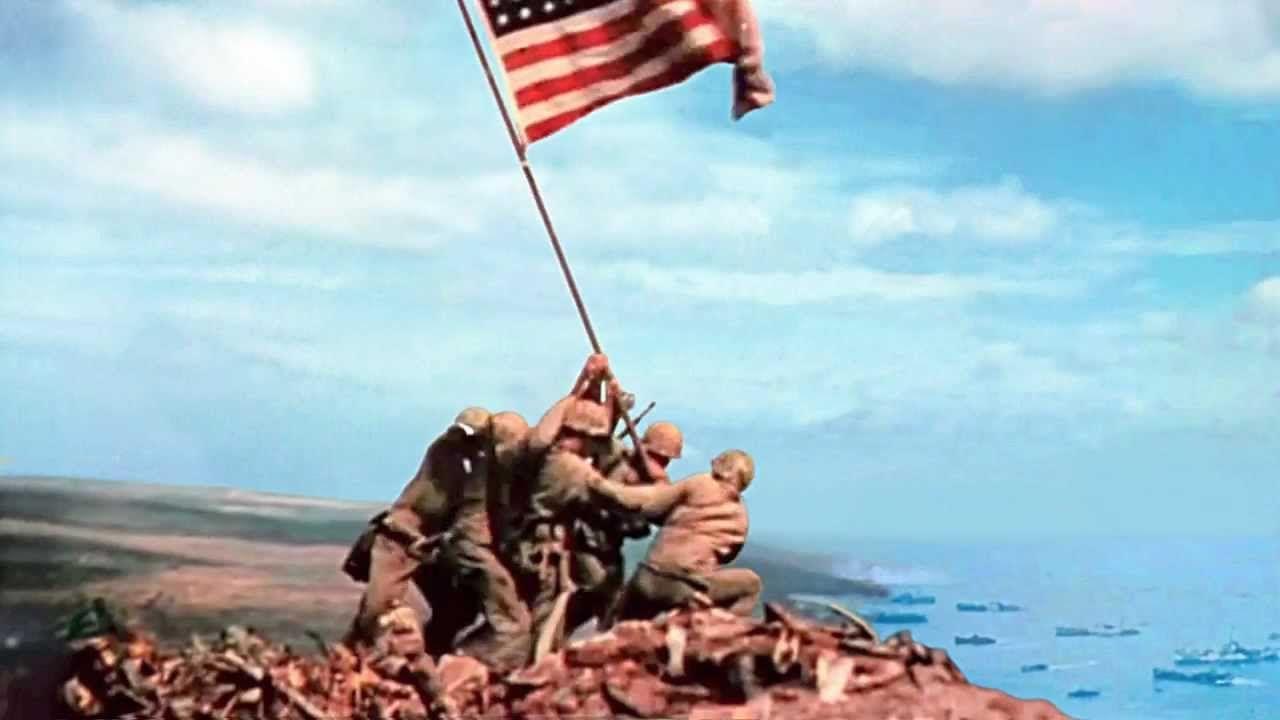 Iwo Jima Flag Raising Wallpapers - Wallpaper Cave