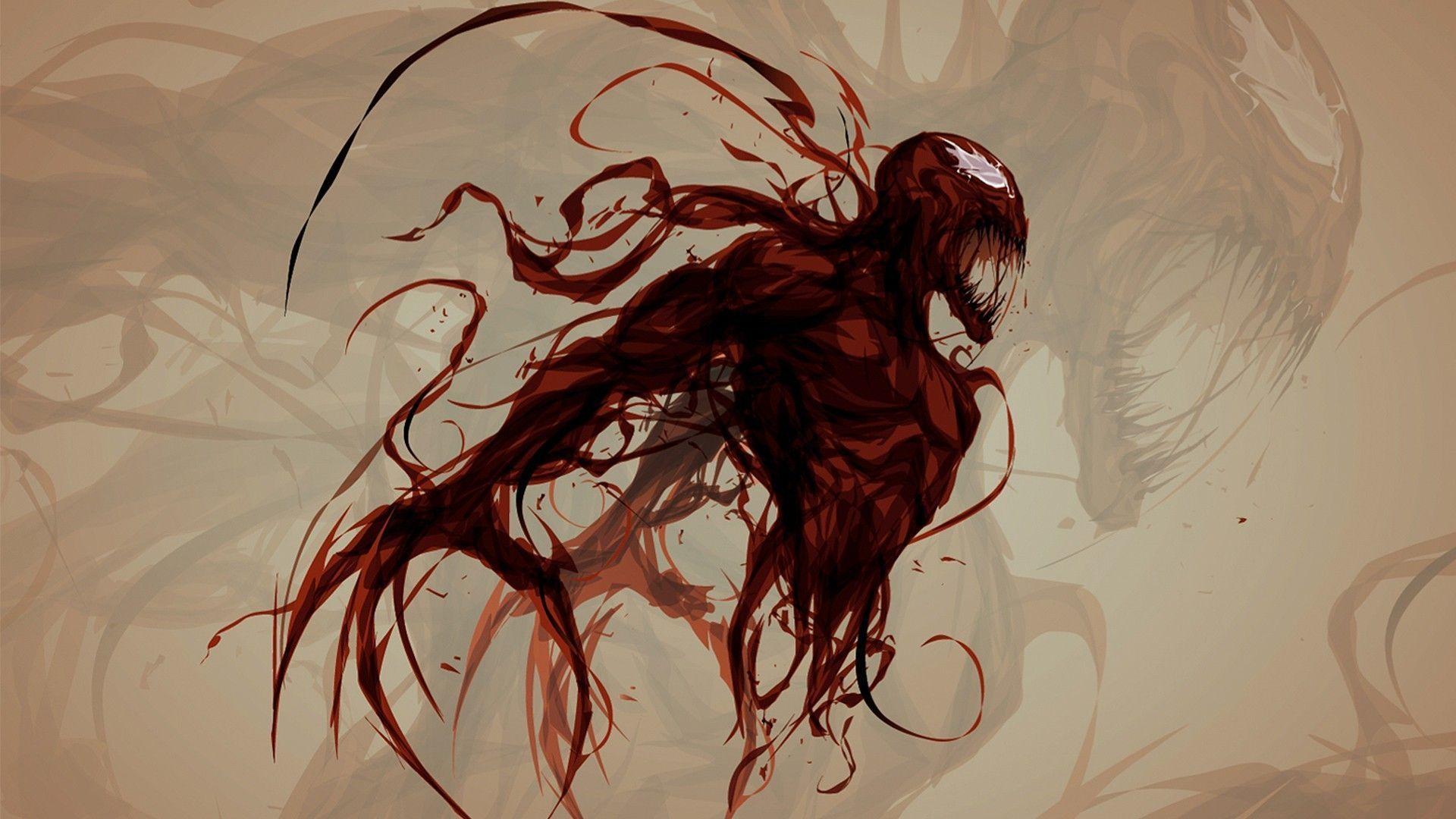 Carnage Villain Symbiote HD Wallpaper Background Wallpaper