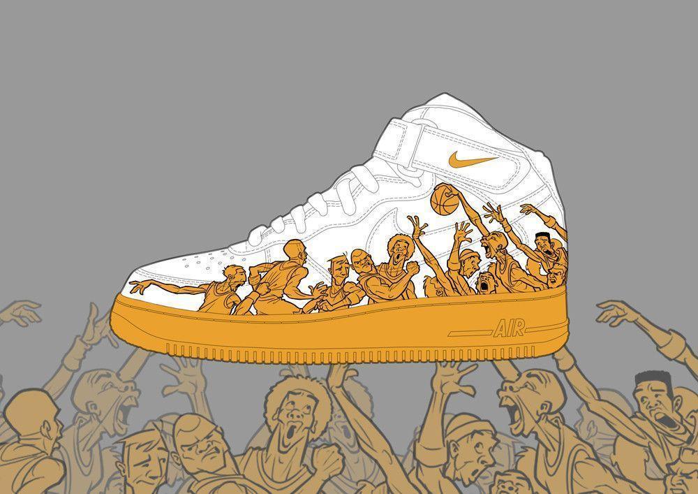 Conquistar cinta perderse Nike Air Force 1 Wallpapers - Wallpaper Cave