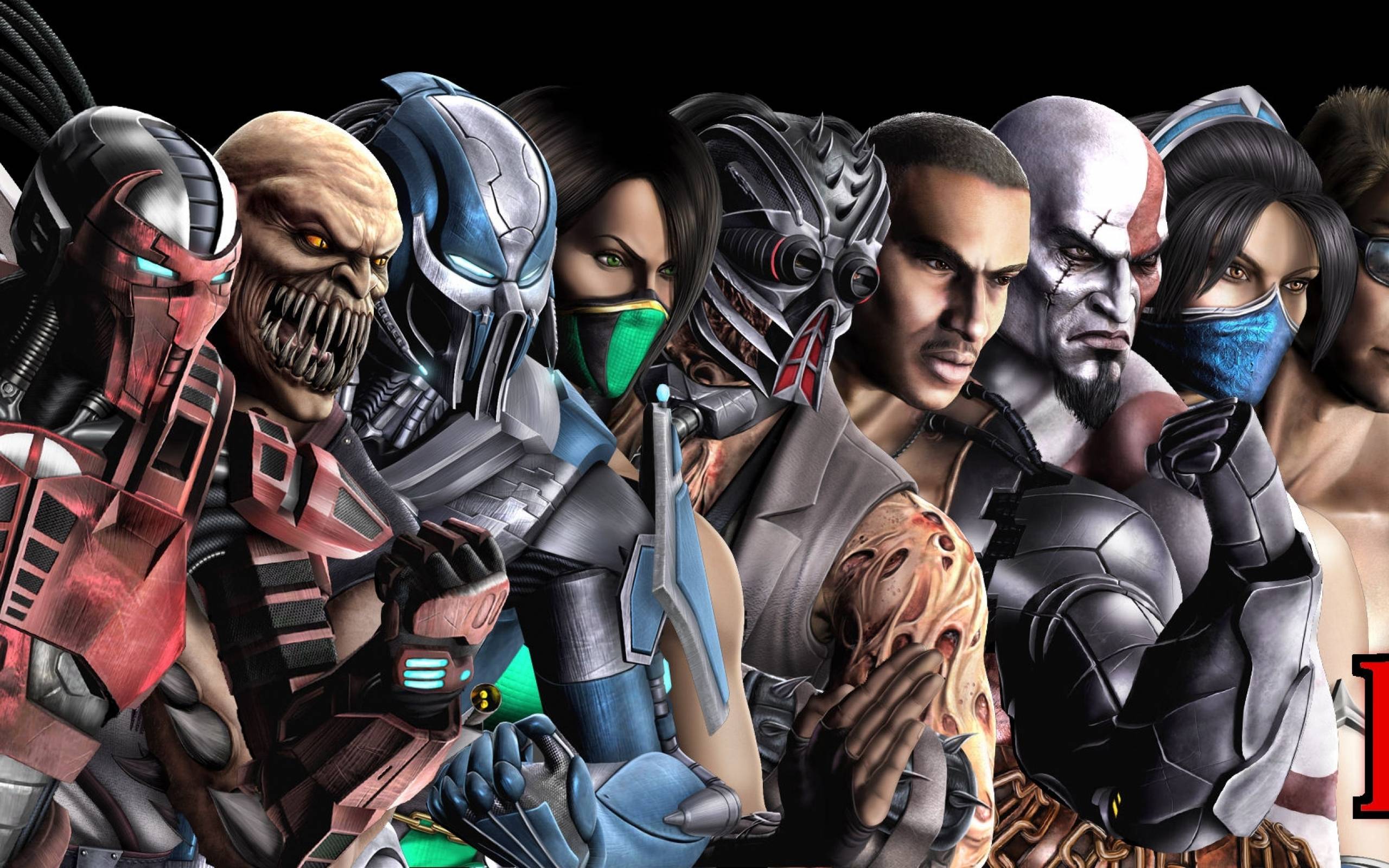 Quais são os personagens do Mortal Kombat?