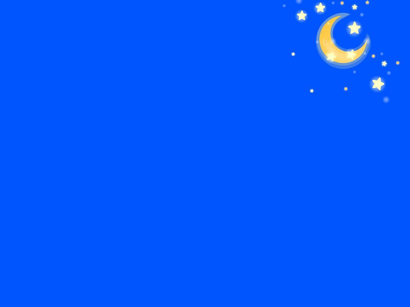 Stars Moon Backgrounds for Powerpoint Presentations, Stars Moon