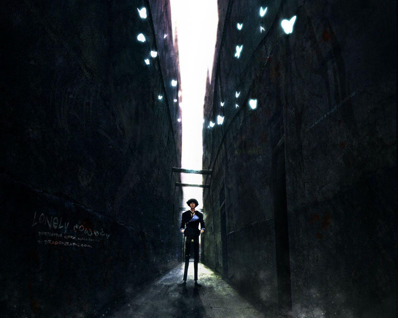 Dark Alleyway Bebop Wallpaper
