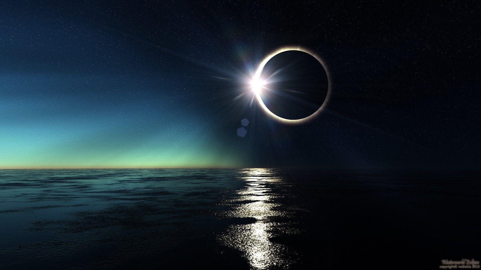 Solar Eclipse Widescreen Backgrounds Wallpapers