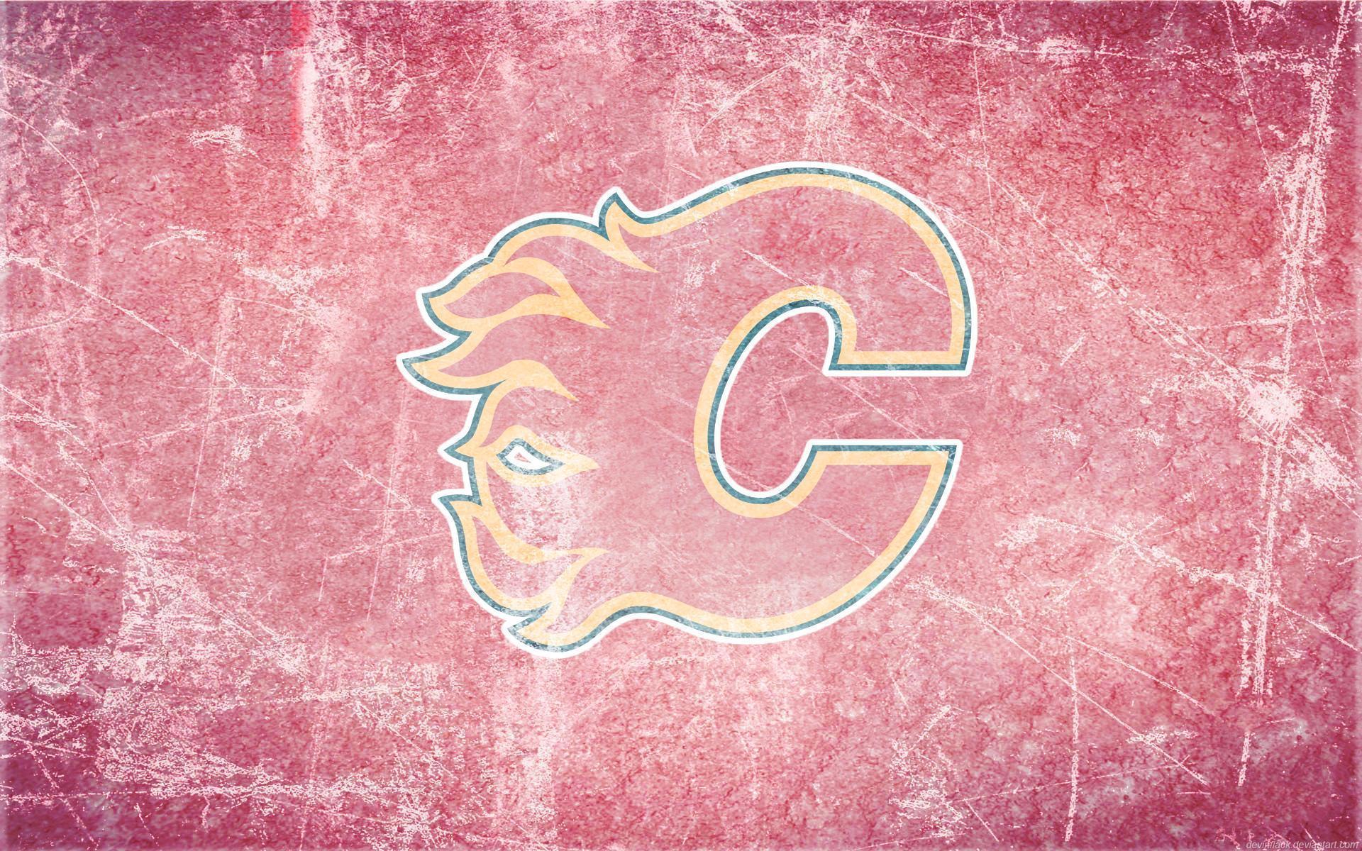 Calgary Flames Ice Wallpaper