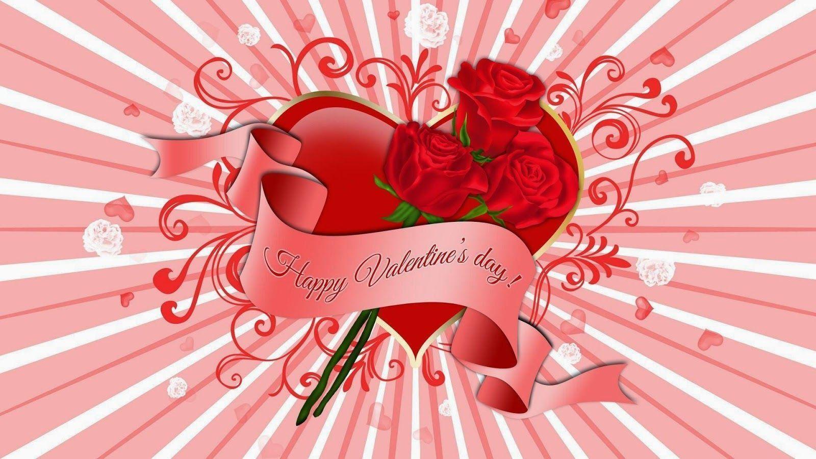 Lovers Corner: Happy Valentines Day Rose Wallpaper 2015