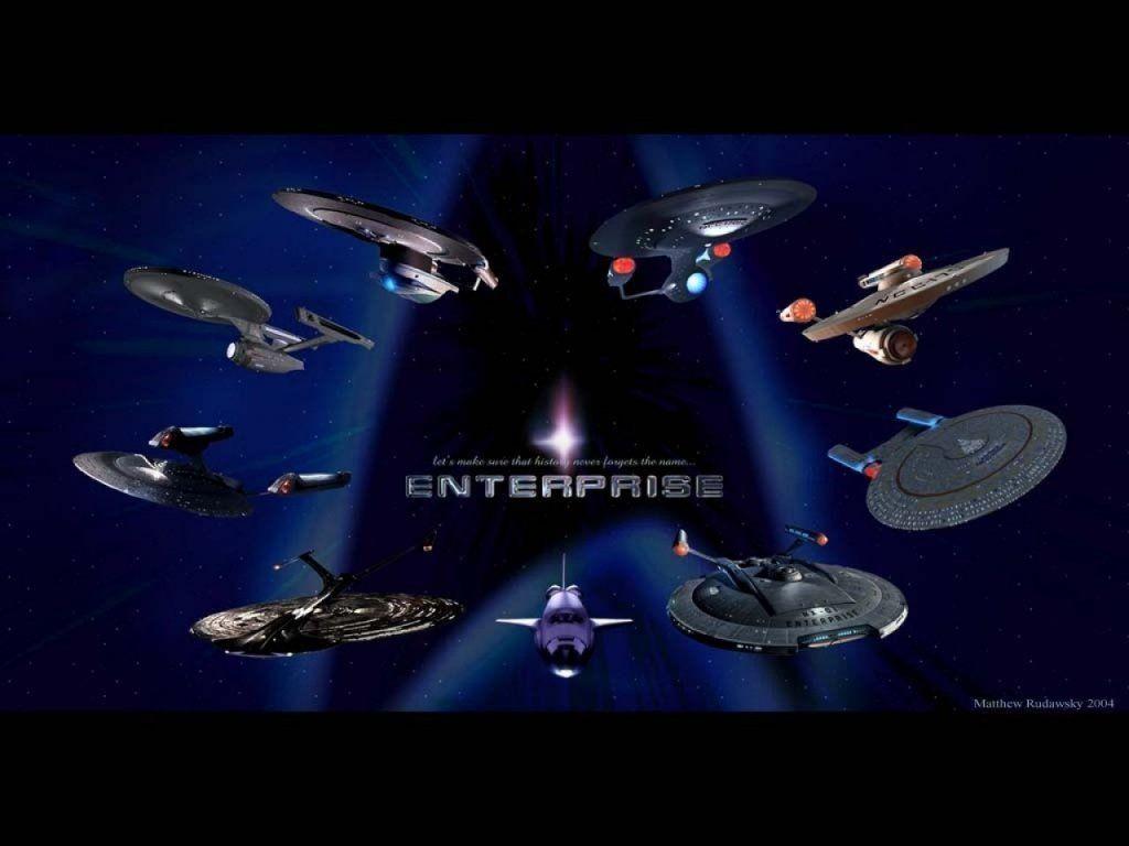 Star Trek Enterprise Starships History free computer desktop