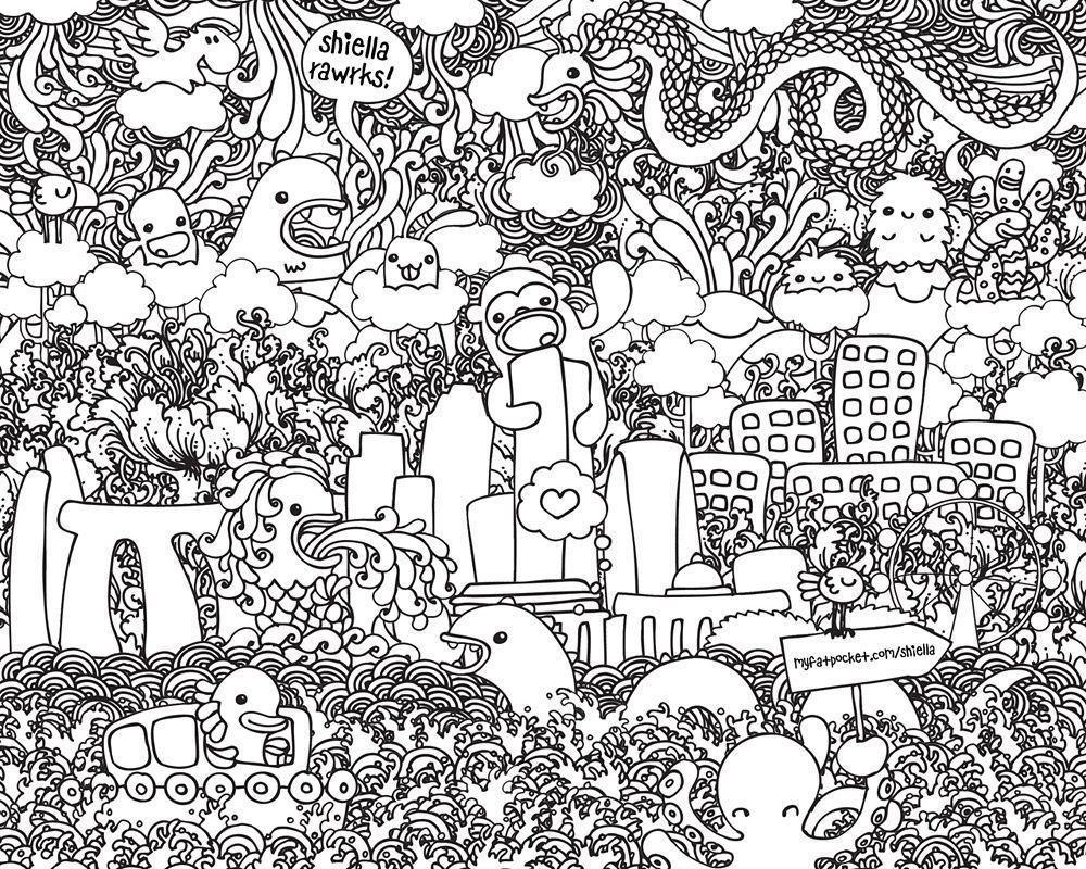 Doodle Wallpapers - Wallpaper Cave