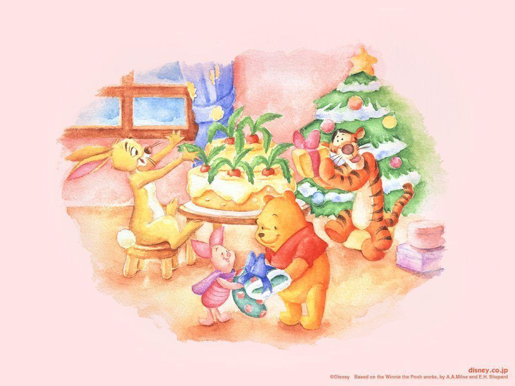 Winnie the Pooh Christmas Wallpaper 2735488